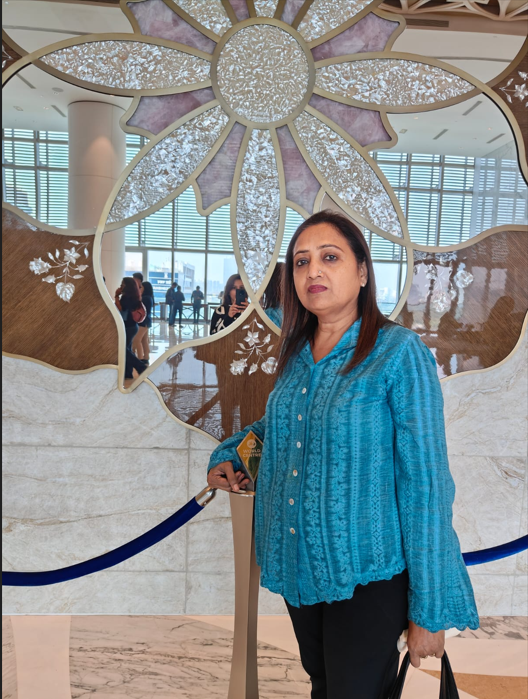Heena Bhatt, founder of Heena Beauty Parlour